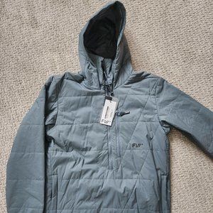 FW Apparel Mens Quilted Anorak, Medium
